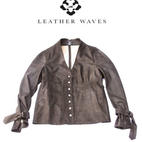 (#52) Stretch Leather Shirt/Jacket